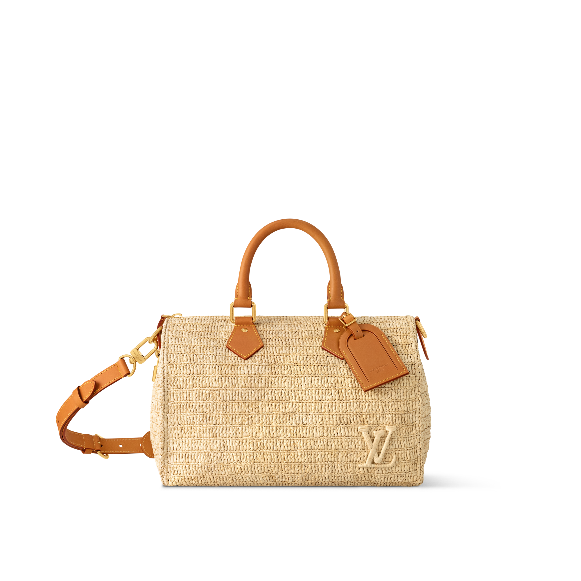 新作*LV*Speedy 30 ラフィアショルダーバッグ M14457 louis-vuitton--